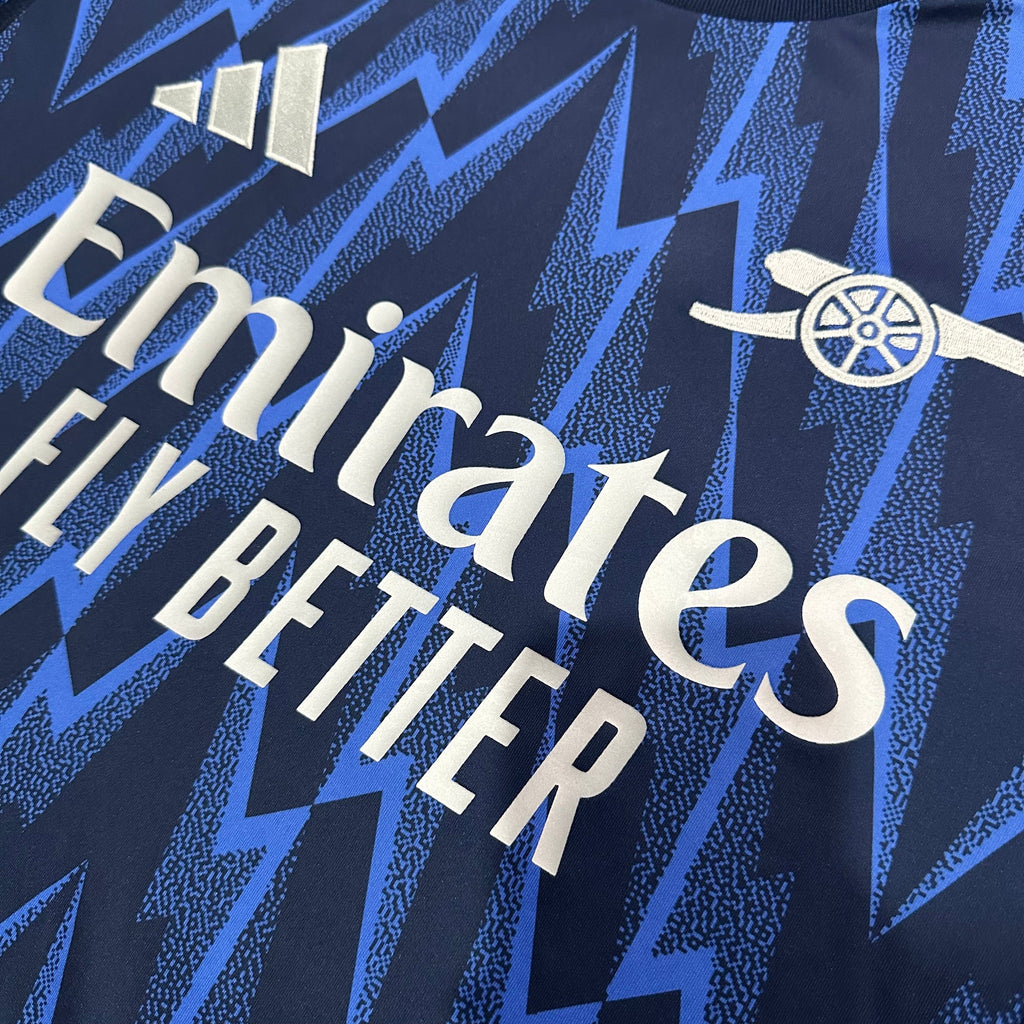 Arsenal Away Kit 2024/25 – Electric Blue Edition