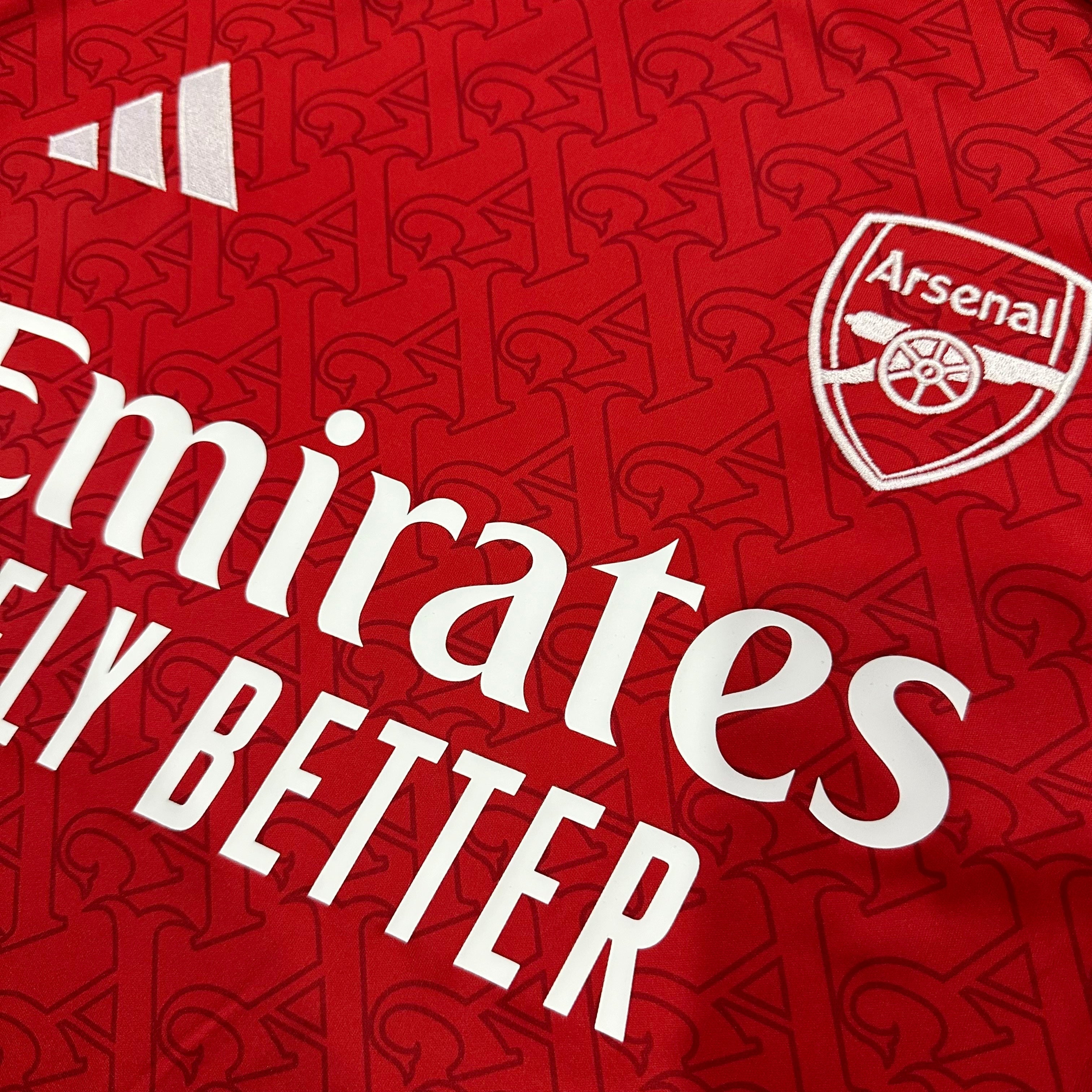 Arsenal Home Kit 2024/25 – Classic Red Edition