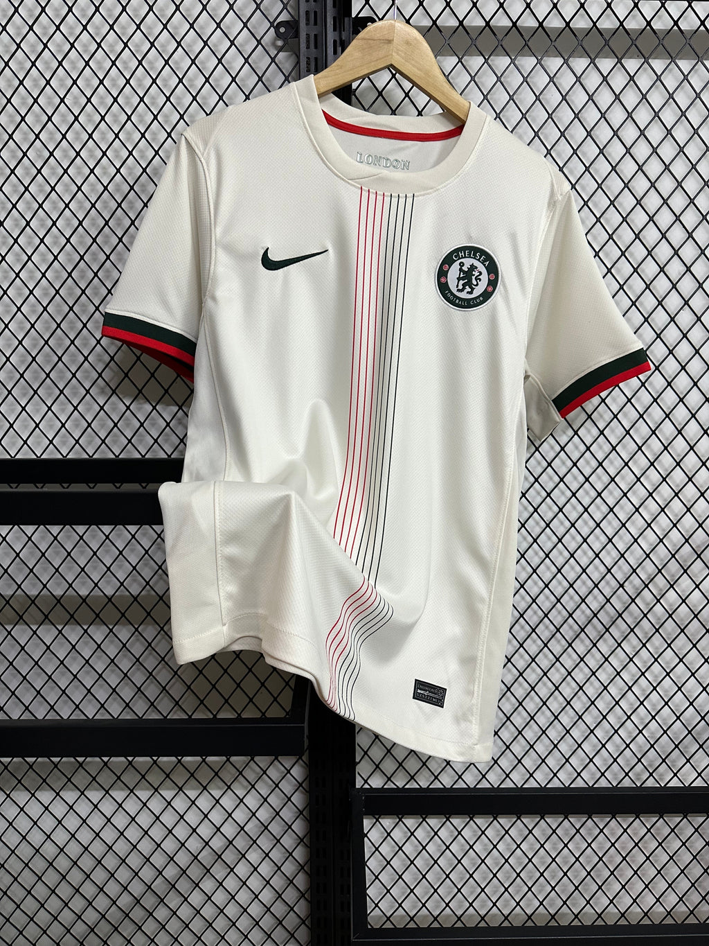 Chelsea Away Kit 2024/25 – White & Stripe Edition