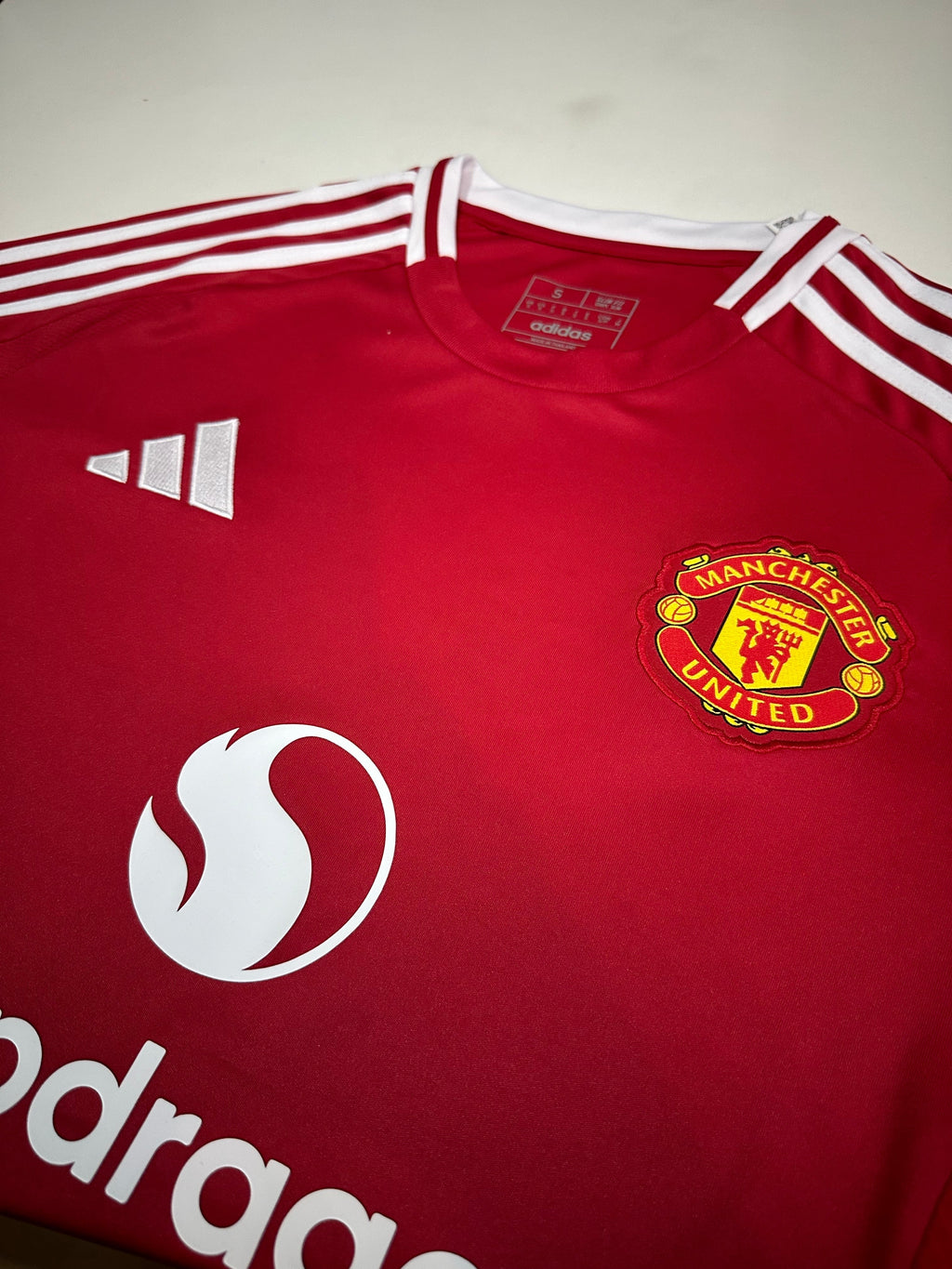 Manchester United Home Kit 2023/24 – Red & Orange Edition